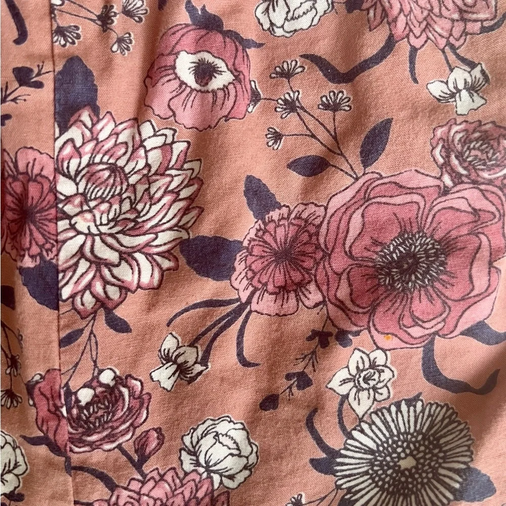 Emma’s Garden Floral Pink Halter Romper - Picture 5 of 5